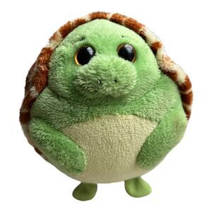 Ty‎ Zoom The Turtle 2011 4 Inches Stuffed Animal Plush Round Ball